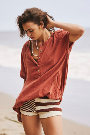 Alida Tunic by free-est at Free People in Chutney, Size: XS