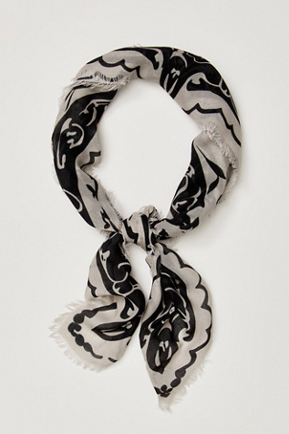 Iconic Print Bandana at Free People in Black