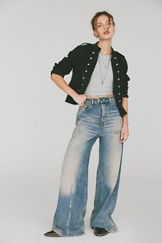 Diesel 1996 D-Sire Wide-Leg Jeans | Puddle Jeans | Free People
