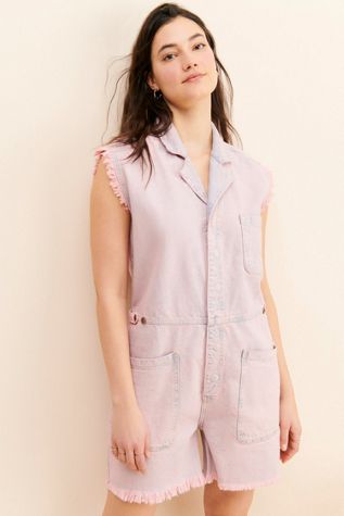 One Teaspoon Palisades Distressed Coveralls
