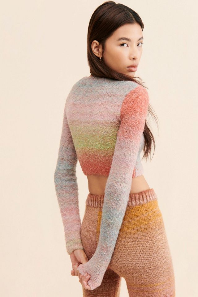 Find Me Now Dusty Knit Crop Top #1
