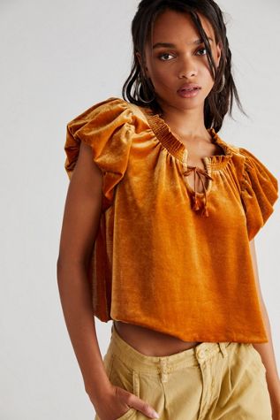 Terese Velvet Top