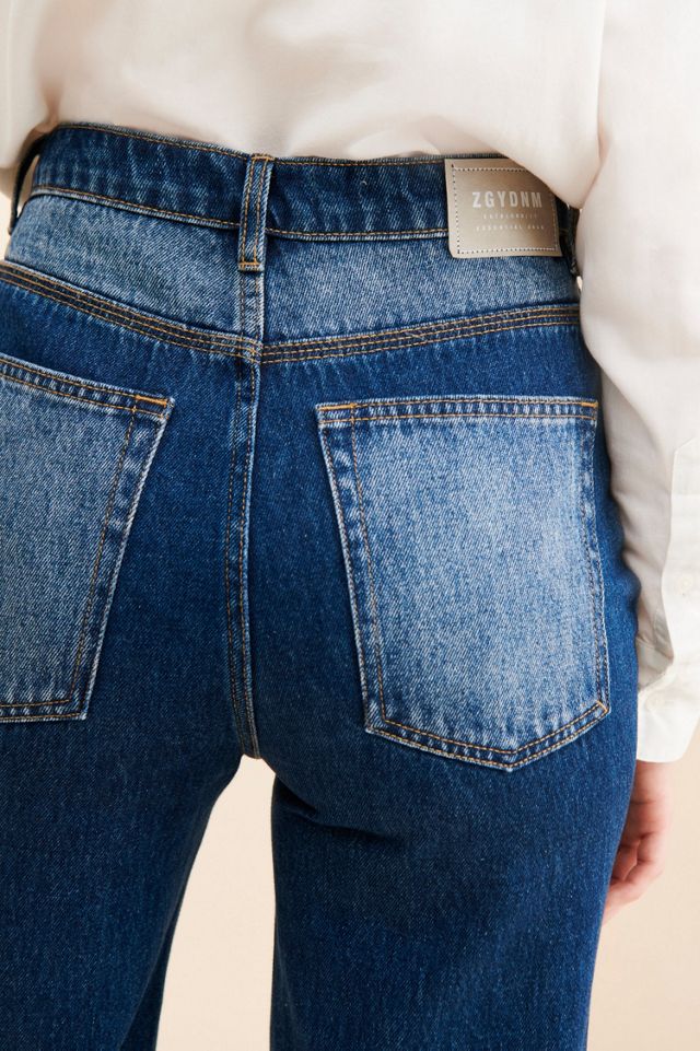 ZGY DENIM Hi Mum Straight Leg Jeans #2