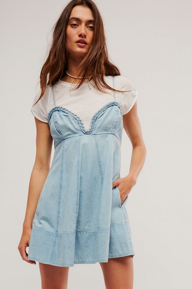 Altura Denim Mini Dress #3