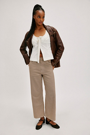 Brixton Margo Cropped Five-Pocket Pants