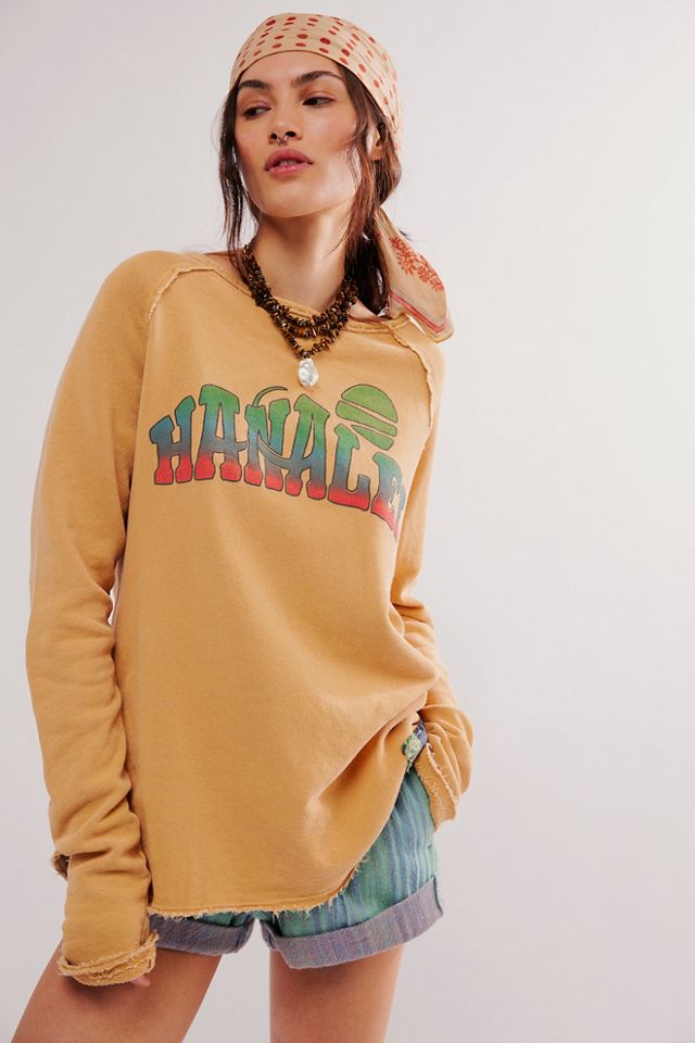 Hanalei Surf Long-Sleeve Raglan Tee #1