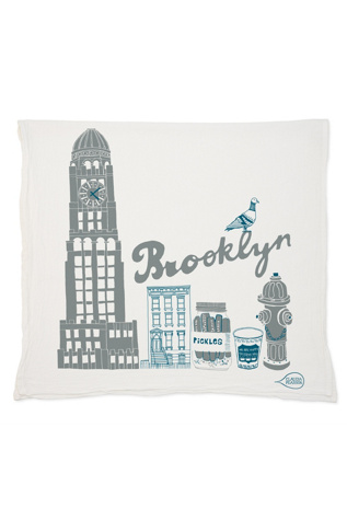 Claudia Pearson Brooklyn Tea Towel - Thumbnail 2