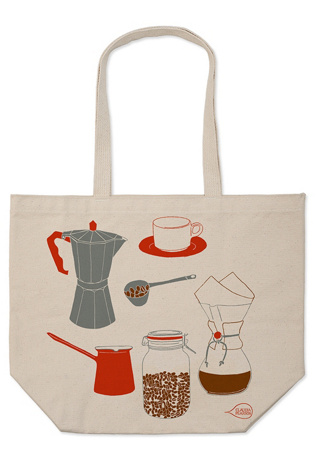 Claudia Pearson Coffee Market Tote Bag at Free People in White