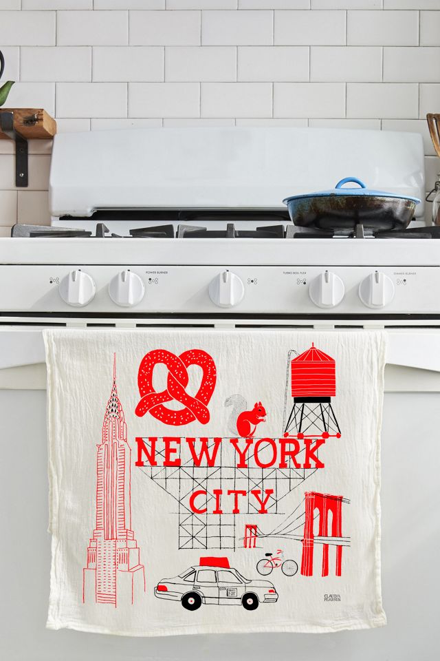 Claudia Pearson New York City Tea Towel #1