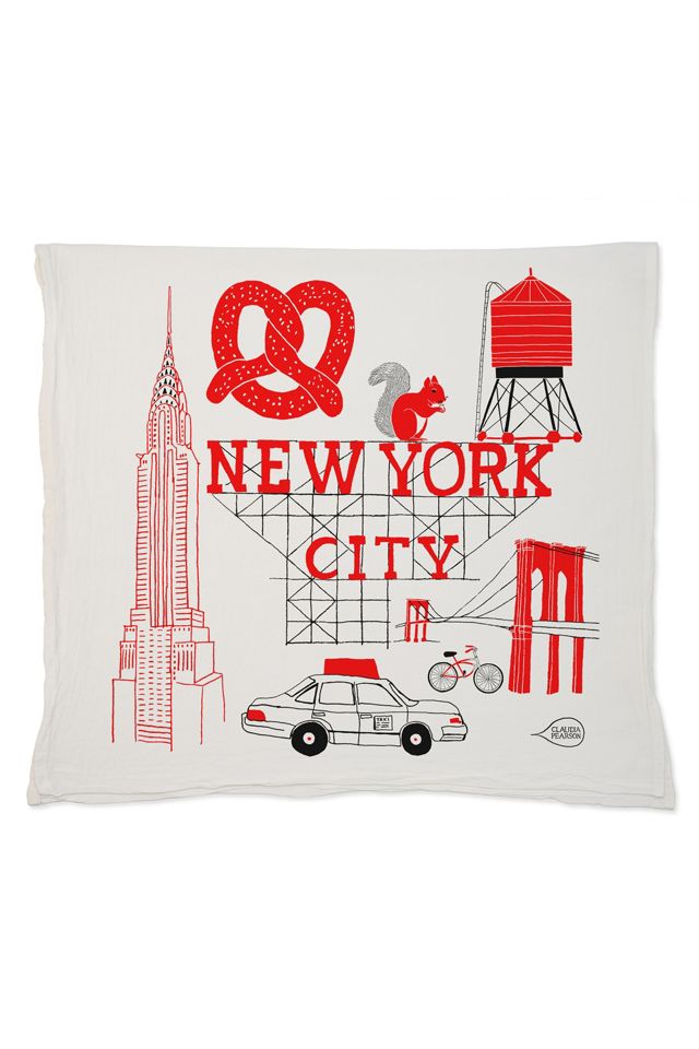 Claudia Pearson New York City Tea Towel #2