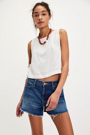 Shorts effilochés MOTHER The Dodger