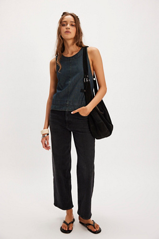AGOLDE Ren Jeans at Free People in Black, Size: 27