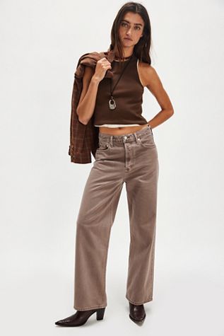 AGOLDE Low-Rise Baggy Jeans