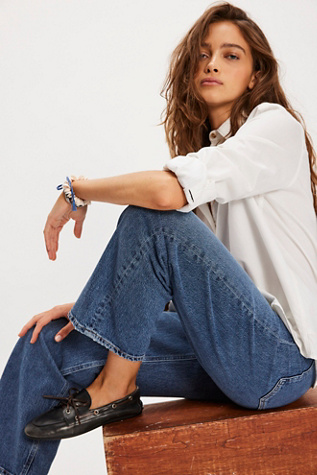 AGOLDE Ren Jeans at Free People in Medium Wash, Size: 28