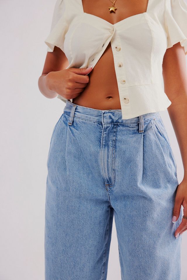 【関税込み】AGOLDE ブルー Becker ジーンズ AGOLDE Becker Jeans | Free People