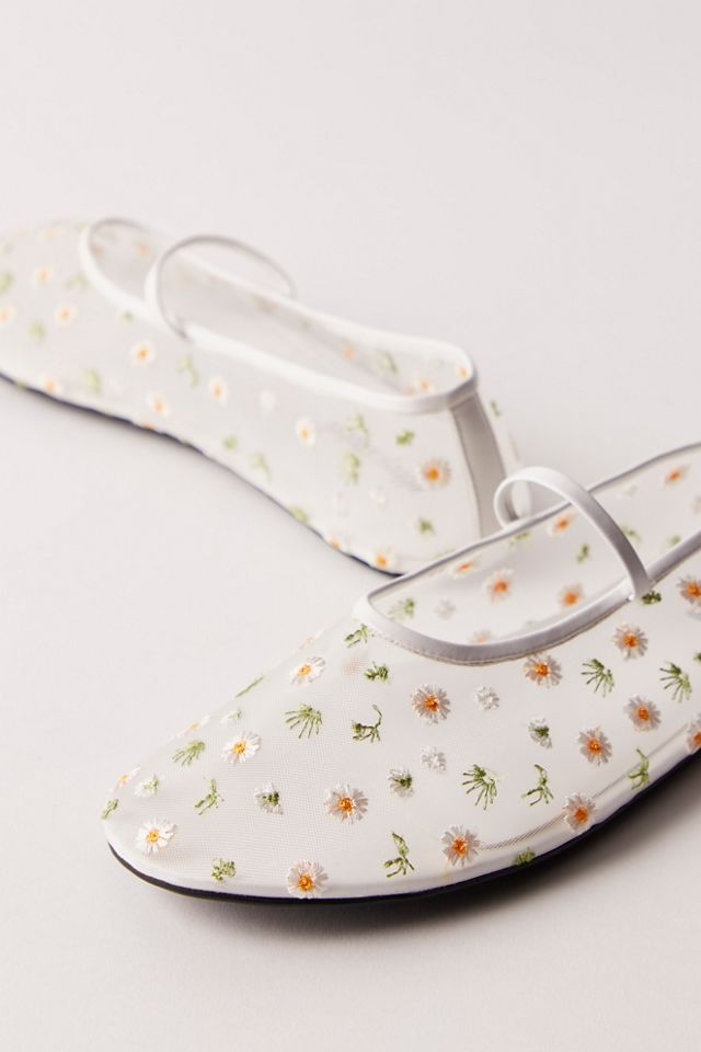 Pickin' Daisies Mesh Flats #1