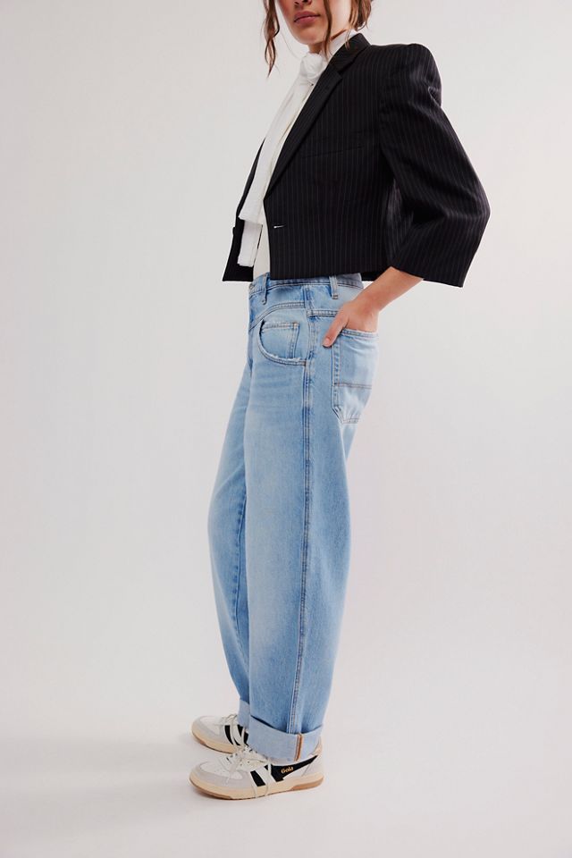 FRAME '90s Utility Loose Jeans | Free People UK