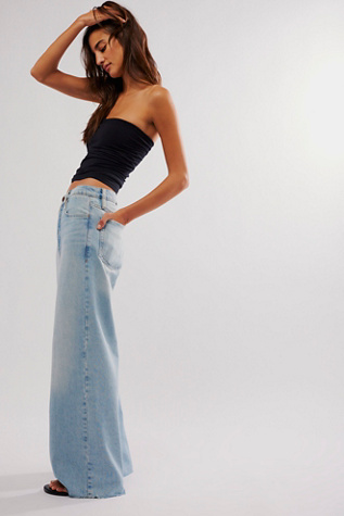 FRAME Le Low Baggy Wide-Leg Jeans | Free People