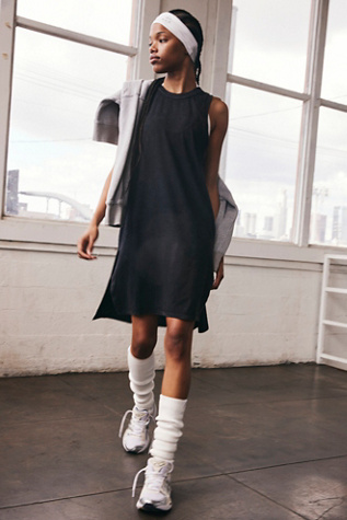 Hot Shot Tunic Tank by FP Movement at Free People in Black, Size: Medium