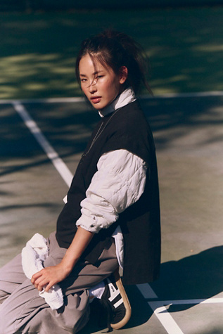 Throw + Go Tee Solid by FP Movement at Free People, Black, M
