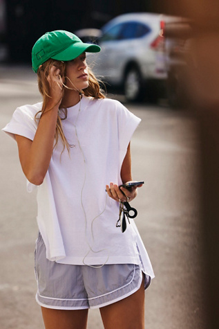 Throw + Go Tee Solid by FP Movement at Free People in White, Size: L
