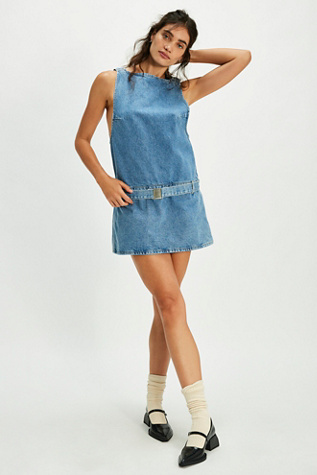 Ser.o.ya Laura Denim Shirt Dress Size Medium main image 1