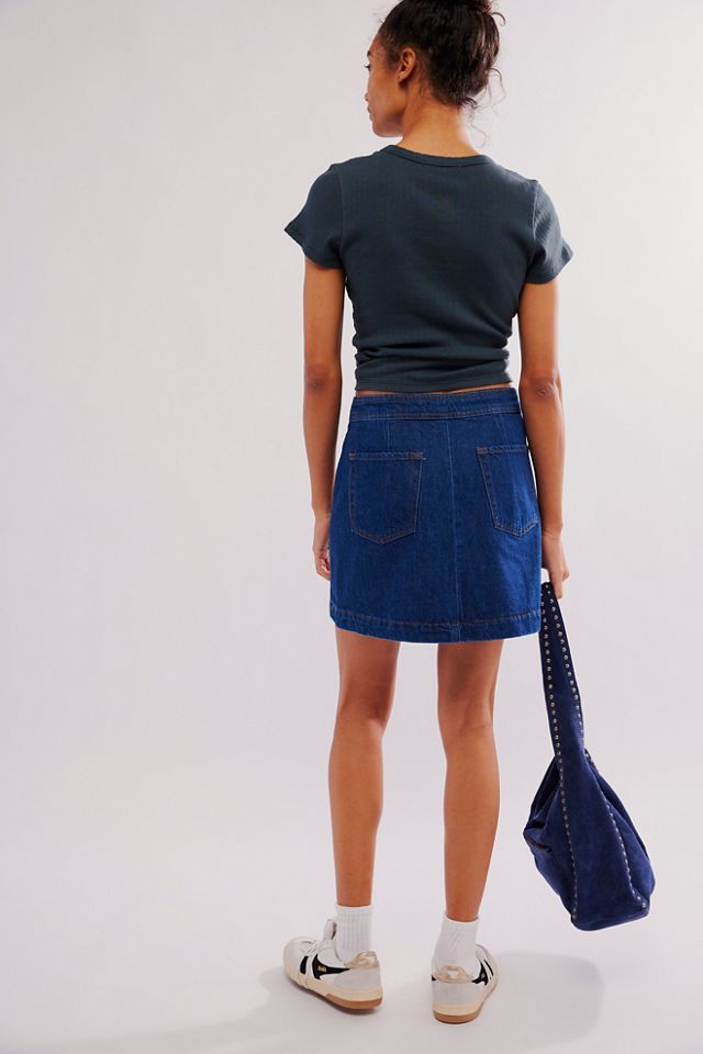 FRAME Sailor Snap Skirt #1