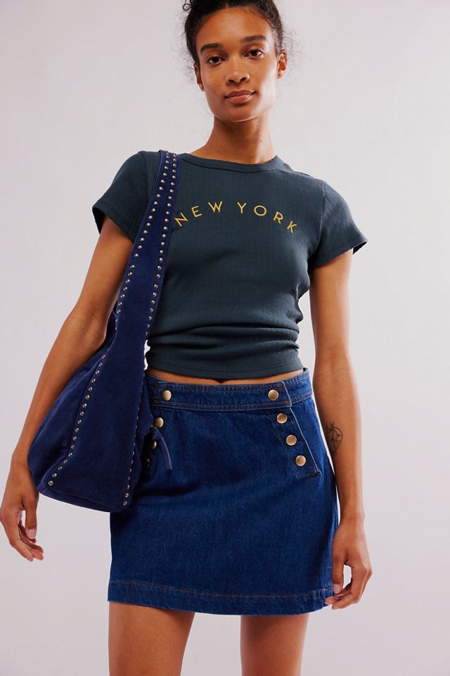 FRAME Sailor Snap Skirt #2