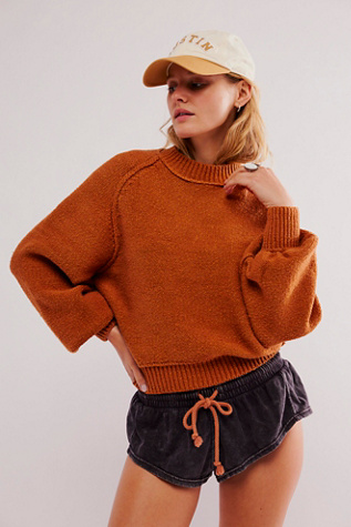 Riley Pullover at Free People in Meerkat, Size: XS