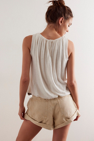 We The Free Unconditional Tank Top At Free People In Ivory, Size: XS