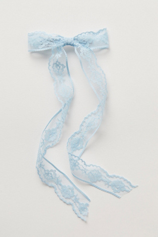 Sweet Pea Petite Bow at Free People in Powder Blue