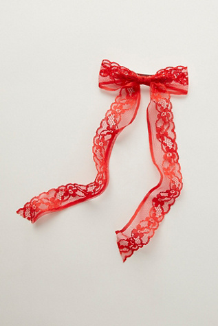 Sweet Pea Petite Bow at Free People in Red