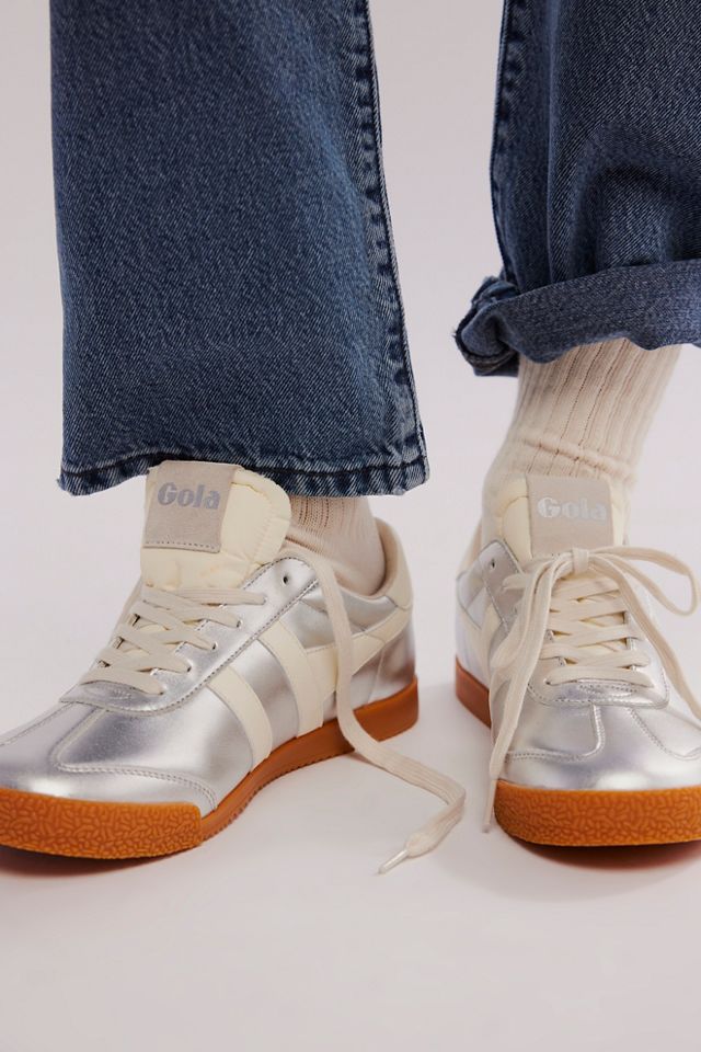 Gola metallic sneakers clearance