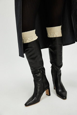 Sylvia Tall Wide Calf Boots