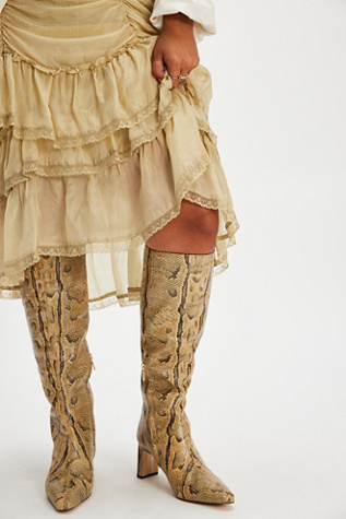 Sylvia Tall Wide Calf Boots