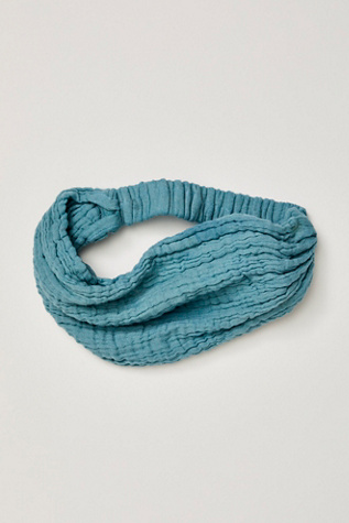 Culture Club Soft Headband by Culture Shop at Free People in Navy