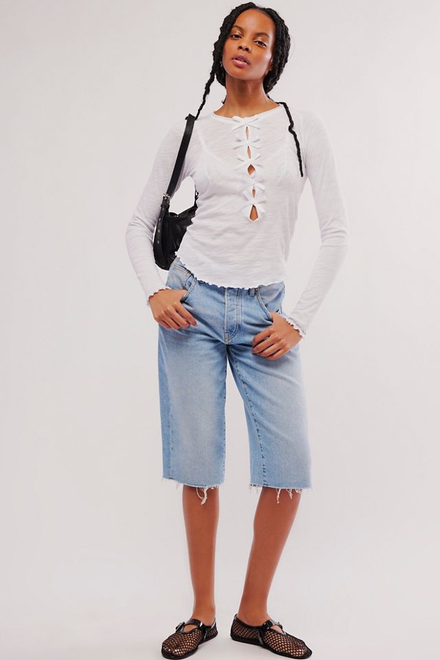 Tricia Fix Be My Baby Bow Long-Sleeve Tee #4