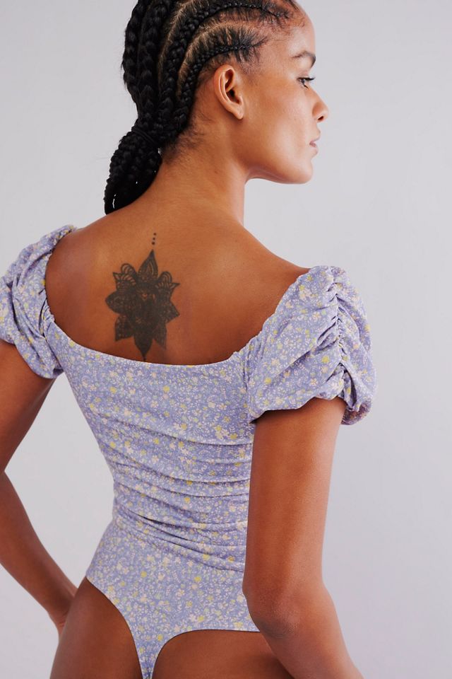 Bella Floral Organic Bodysuit