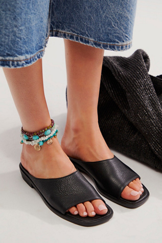 Essential Slip-On Sandals by FP Collection at Free People in Black, Size: US 8