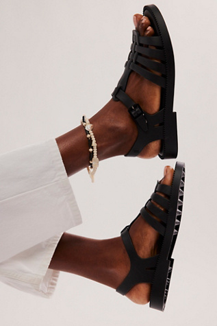 Melissa Possession Fresh Sandals at Free People in Matte Black, Size: US 9