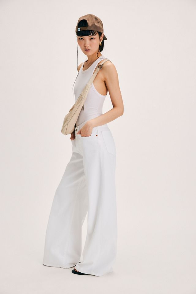 RE/DONE Mid-Rise Palazzo Jeans