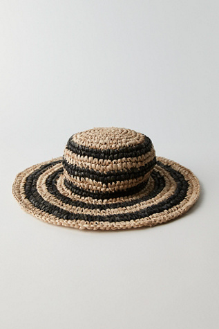 En El Mar Bingin Bucket Hat at Free People in Stripe