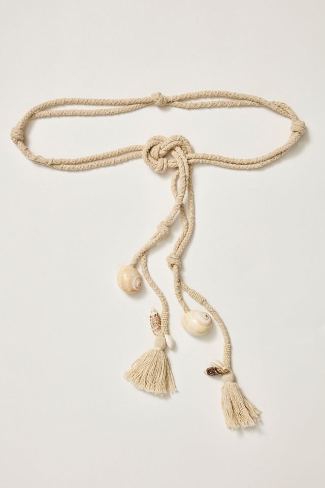 Isles Of Capri Wrap Belt | Sea Salt