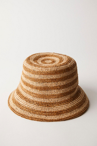 Inca Mocha Stripe Bucket Hat