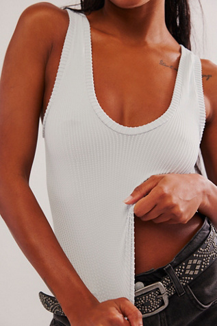 Женский топ Intimately Clean Slate Seamless Tank, цвет: Синий — фото 3