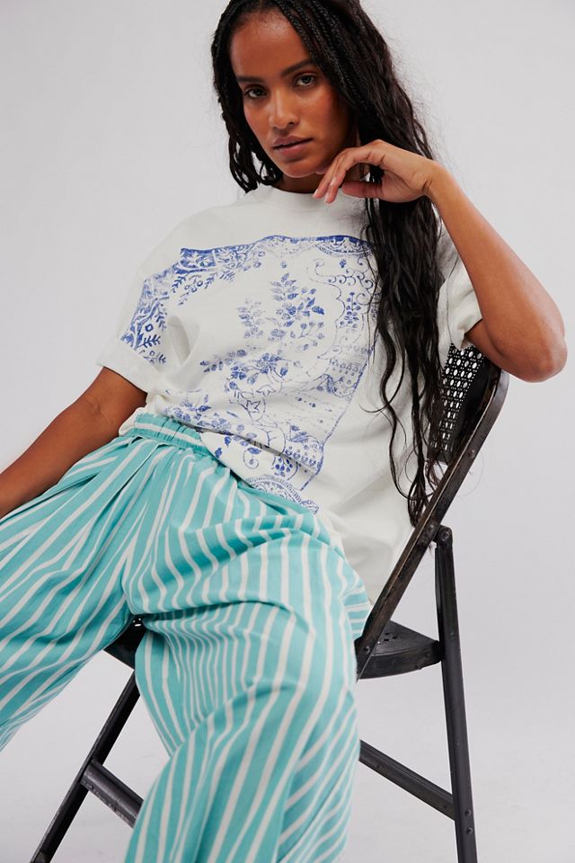 Floral Screen Tee #3