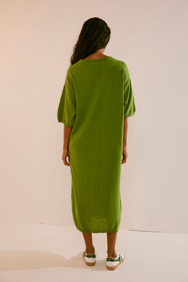 Marine Sweater Maxi Dress #1