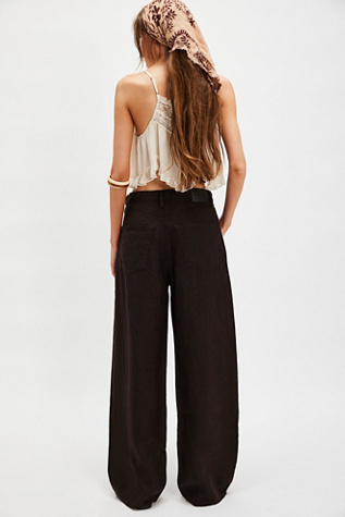 Citizens of Humanity Brynn Drawstring Linen Trousers