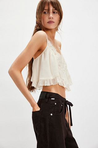 Citizens of Humanity Brynn Drawstring Linen Trousers