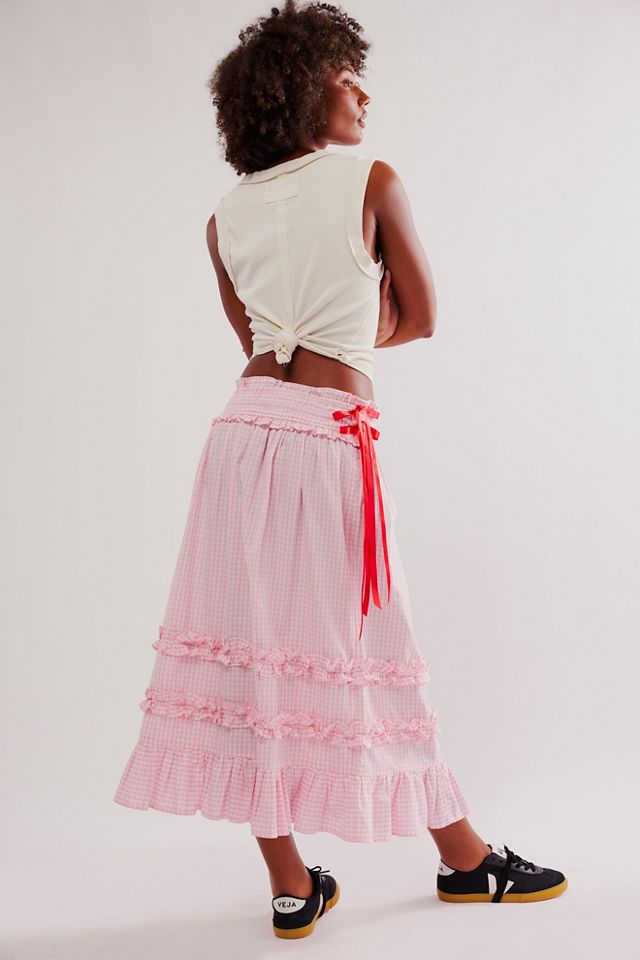 Damson Madder Olivia Ruffle Skirt #1